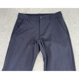 BYLT Premium Basics Everyday Pant 2.0 Slim Fit Men 32 Tall Navy Blue Performance
